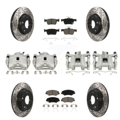 Transit Auto KCD-100266C Disc Brake Kit for 2016-2021 Honda Civic - Front and Rear product image