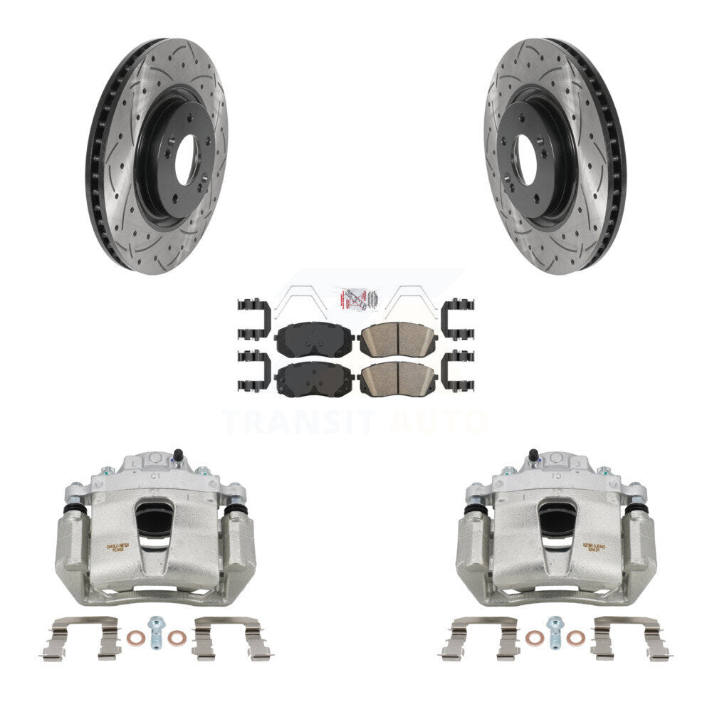 Transit Auto KCD-100266N Disc Brake Kit for 2016-2019 Kia Optima, Hyundai Sonata - Front product image