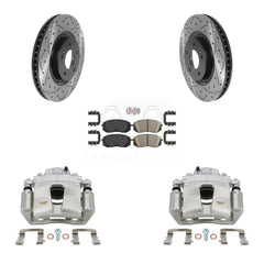 Transit Auto KCD-100266N Disc Brake Kit for 2016-2019 Kia Optima, Hyundai Sonata - Front product image