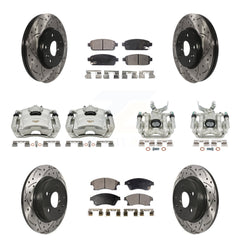 Transit Auto KCD-100266P Disc Brake Kit for 2014-2016 Chevrolet Sonic - Front and Rear product image