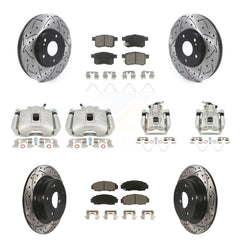 Transit Auto KCD-100267C Disc Brake Kit for 2008-2010 Acura TSX, Honda Accord - Front and Rear product image