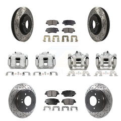 Transit Auto KCD-100267P Disc Brake Kit for 2011-2015 Hyundai Sonata, Kia Optima - Front and Rear product image