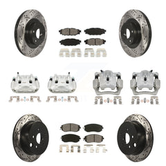 Transit Auto KCD-100267S Disc Brake Kit for 2013-2018 Subaru Crosstrek, Subaru Forester, Subaru XV Crosstrek - Front and Rear product image