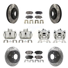 Transit Auto KCD-100268P Disc Brake Kit for 2014 Hyundai Sonata - Front and Rear product image
