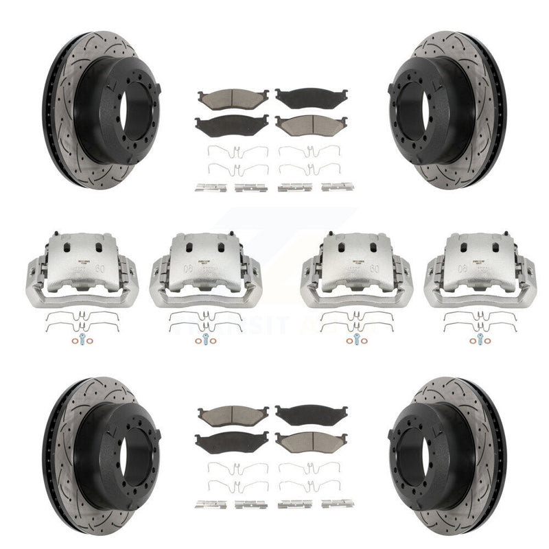 Transit Auto KCD-100269C Disc Brake Kit for 2010-2013 International TerraStar - Front and Rear product image