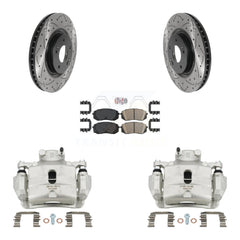 Transit Auto KCD-100269N Disc Brake Kit for 2016-2020 Kia Optima, Hyundai Sonata - Front product image
