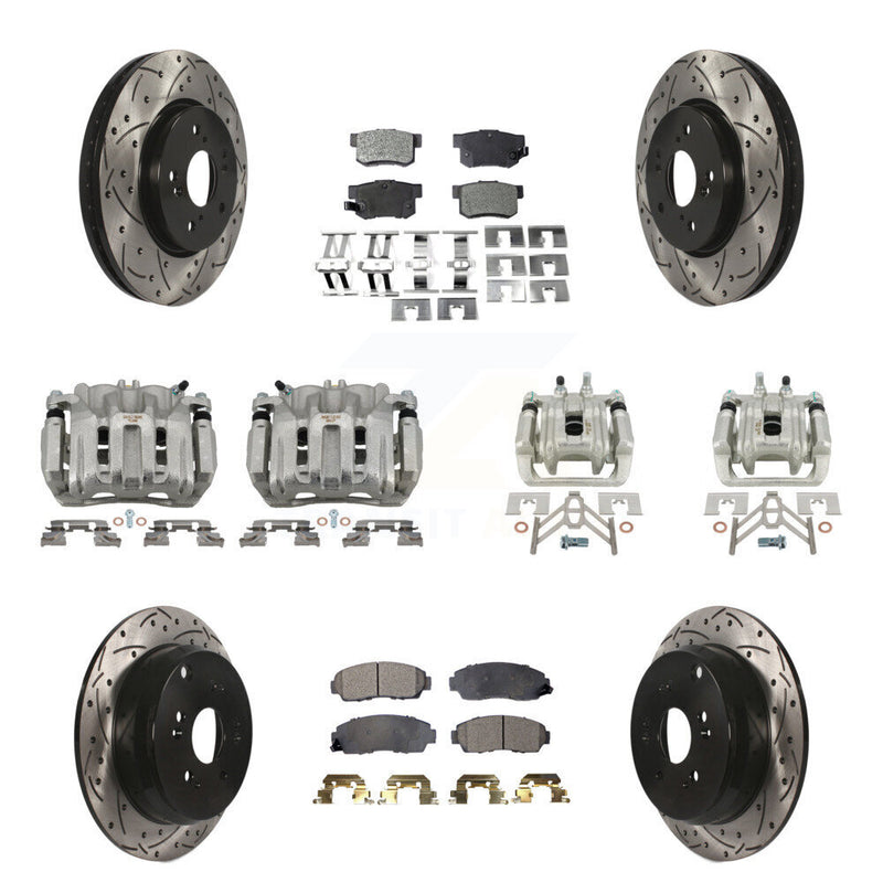 Transit Auto KCD-100269T Disc Brake Kit for 2007-2012 Acura RDX - Front and Rear product image