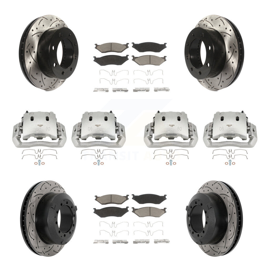 Transit Auto KCD-100270C Disc Brake Kit for 2005-2009 Ford F-450 Super Duty - Front and Rear product image