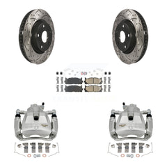 Transit Auto KCD-100270N Disc Brake Kit for 2007-2018 Lexus ES300h, Toyota Avalon, Toyota Camry & more - Front product image