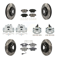 Transit Auto KCD-100270S Disc Brake Kit for 2012-2014 Volkswagen Passat - Front and Rear product image