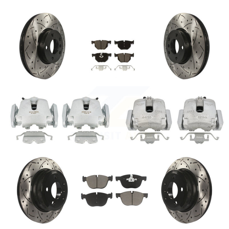 Transit Auto KCD-100271C Disc Brake Kit for 2007-2014 BMW X5, BMW X6 - Front and Rear product image
