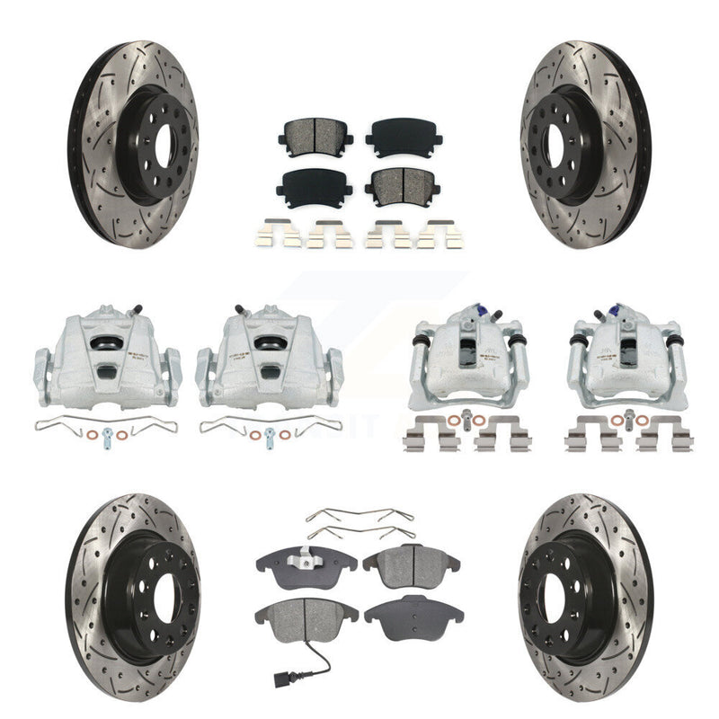 Transit Auto KCD-100271S Disc Brake Kit for 2009-2011 Volkswagen Tiguan - Front and Rear product image