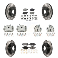 Transit Auto KCD-100271T Disc Brake Kit for 2013-2015 Acura ILX - Front and Rear product image