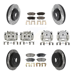 Transit Auto KCD-100272P Disc Brake Kit for 2010-2014 Subaru Legacy, Subaru Outback - Front and Rear product image