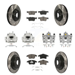 Transit Auto KCD-100273C Disc Brake Kit for 2013-2020 Ford Fusion, Lincoln MKZ - Front and Rear product image