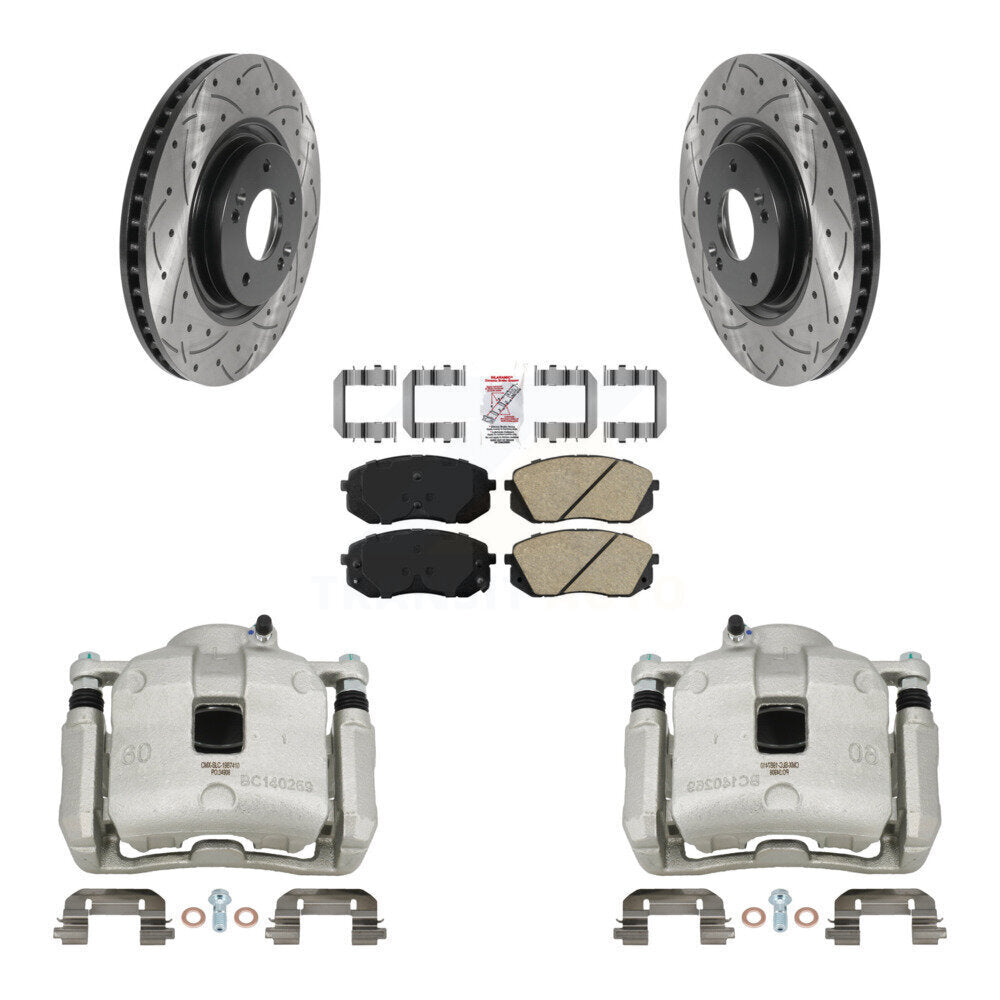 Transit Auto KCD-100273N Disc Brake Kit for 2016 Hyundai Tucson - Front product image