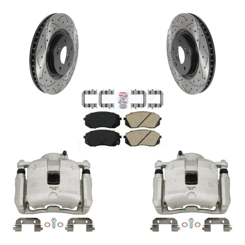 Transit Auto KCD-100273N Disc Brake Kit for 2016 Hyundai Tucson - Front product image