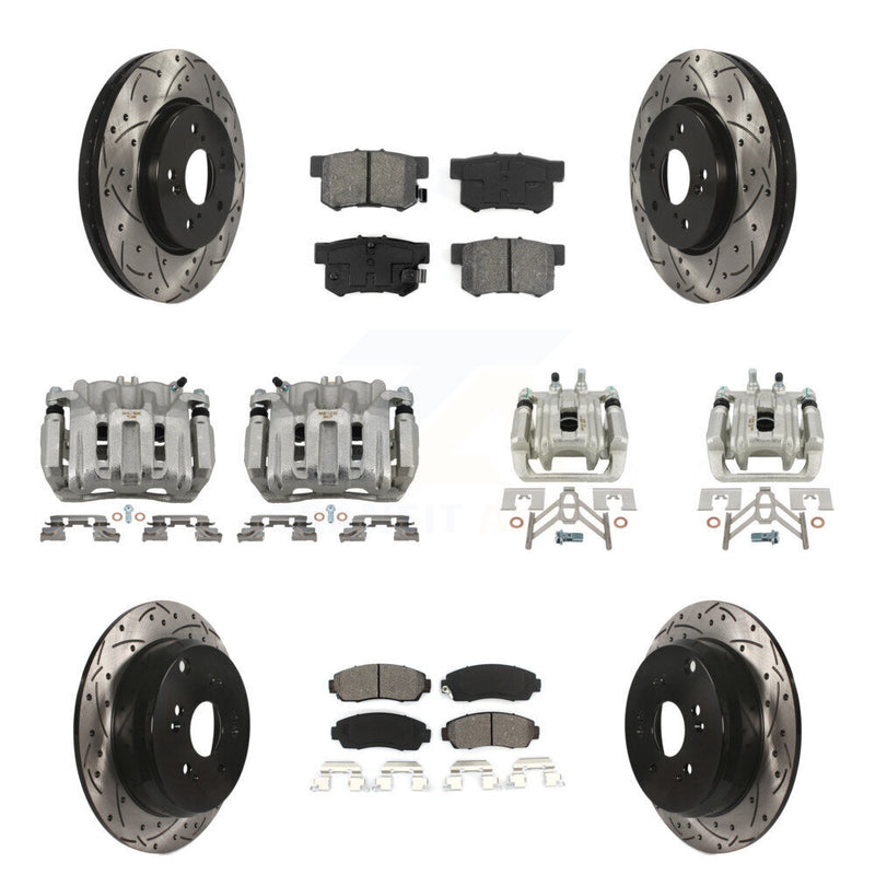 Transit Auto KCD-100273S Disc Brake Kit for 2007-2012 Acura RDX - Front and Rear product image