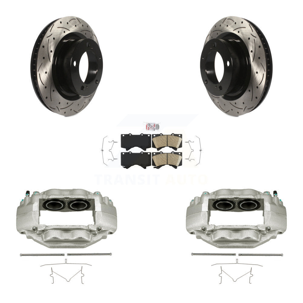 Transit Auto KCD-100274N Disc Brake Kit for 2007-2016 Toyota Sequoia, Toyota Tundra - Front product image