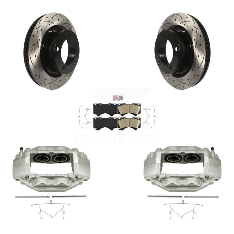 Transit Auto KCD-100274N Disc Brake Kit for 2007-2016 Toyota Sequoia, Toyota Tundra - Front product image