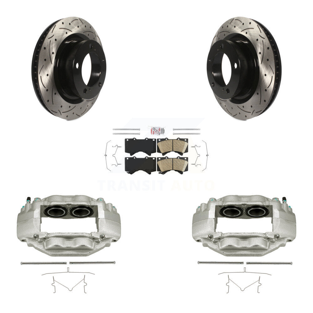 Transit Auto KCD-100275N Disc Brake Kit for 2007-2016 Toyota Sequoia, Toyota Tundra - Front product image