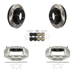 Transit Auto KCD-100275N Disc Brake Kit for 2007-2016 Toyota Sequoia, Toyota Tundra - Front product image