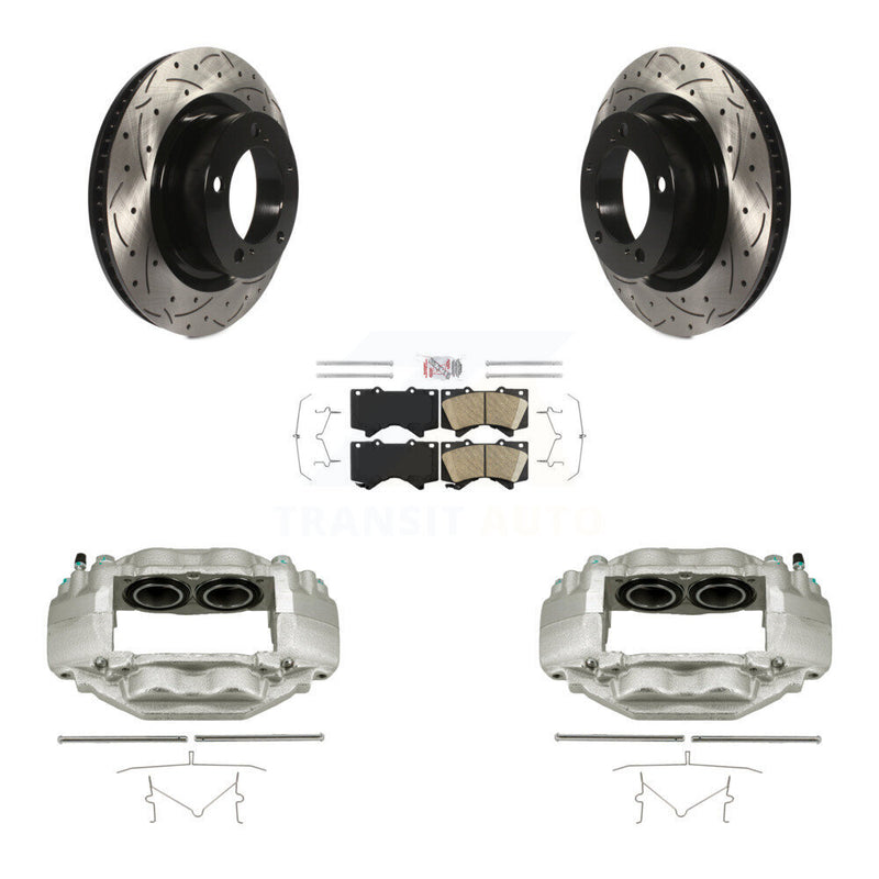 Transit Auto KCD-100275N Disc Brake Kit for 2007-2016 Toyota Sequoia, Toyota Tundra - Front product image
