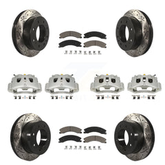 Transit Auto KCD-100276C Disc Brake Kit for 2011-2019 Chevrolet Suburban 3500 HD, Chevrolet Silverado 2500 HD, Chevrolet Silverado 3500 HD & more - Front and Rear product image