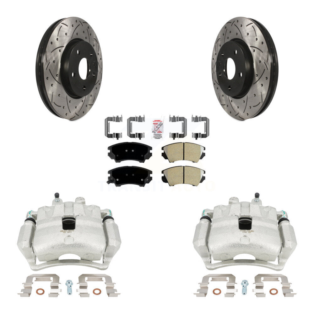 Transit Auto KCD-100276N Disc Brake Kit for 2010-2015 Chevrolet Camaro - Front product image