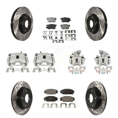 Transit Auto KCD-100276T Disc Brake Kit for 2007-2010 Acura CSX - Front and Rear product image