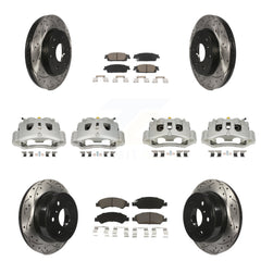 Transit Auto KCD-100277C Disc Brake Kit for 2016 Chevrolet Suburban - Front and Rear product image
