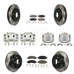 Transit Auto KCD-100278C Disc Brake Kit for 2014-2020 Chevrolet Suburban, Cadillac Escalade, Cadillac Escalade ESV & more - Front and Rear product image