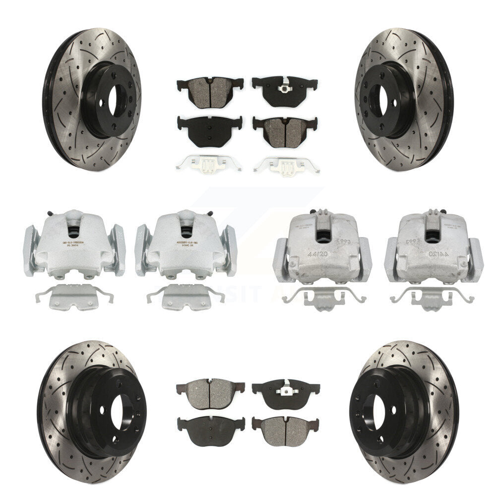 Transit Auto KCD-100278S Disc Brake Kit for 2007-2014 BMW X5, BMW X6 - Front and Rear product image