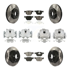 Transit Auto KCD-100278S Disc Brake Kit for 2007-2014 BMW X5, BMW X6 - Front and Rear product image