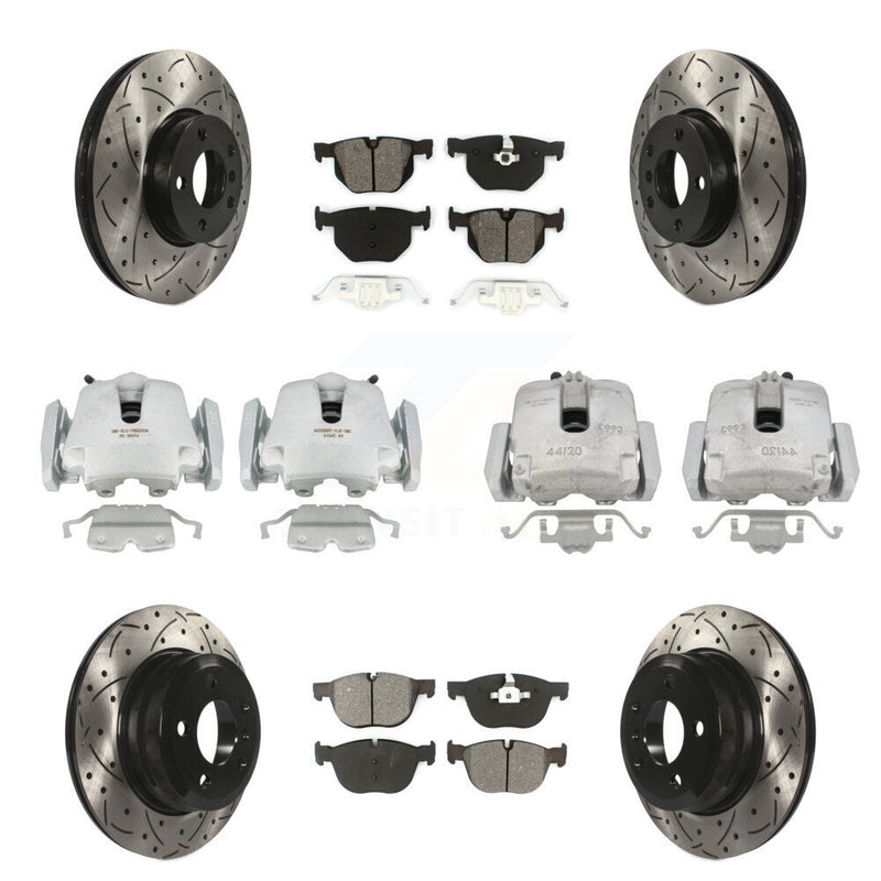 Transit Auto KCD-100278S Disc Brake Kit for 2007-2014 BMW X5, BMW X6 - Front and Rear product image