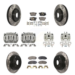 Transit Auto KCD-100279P Disc Brake Kit for 2007-2012 Acura RDX, Honda CR-V - Front and Rear product image
