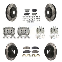Transit Auto KCD-100280P Disc Brake Kit for 2007-2012 Acura RDX - Front and Rear product image