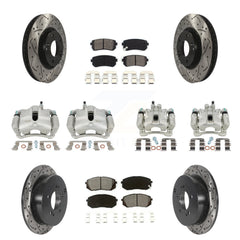 Transit Auto KCD-100280S Disc Brake Kit for 2010-2016 Kia Sportage, Hyundai Tucson - Front and Rear product image