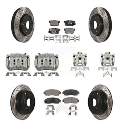 Transit Auto KCD-100281P Disc Brake Kit for 2012-2016 Honda CR-V - Front and Rear product image