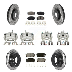 Transit Auto KCD-100282S Disc Brake Kit for 2015 Hyundai Tucson - Front and Rear product image