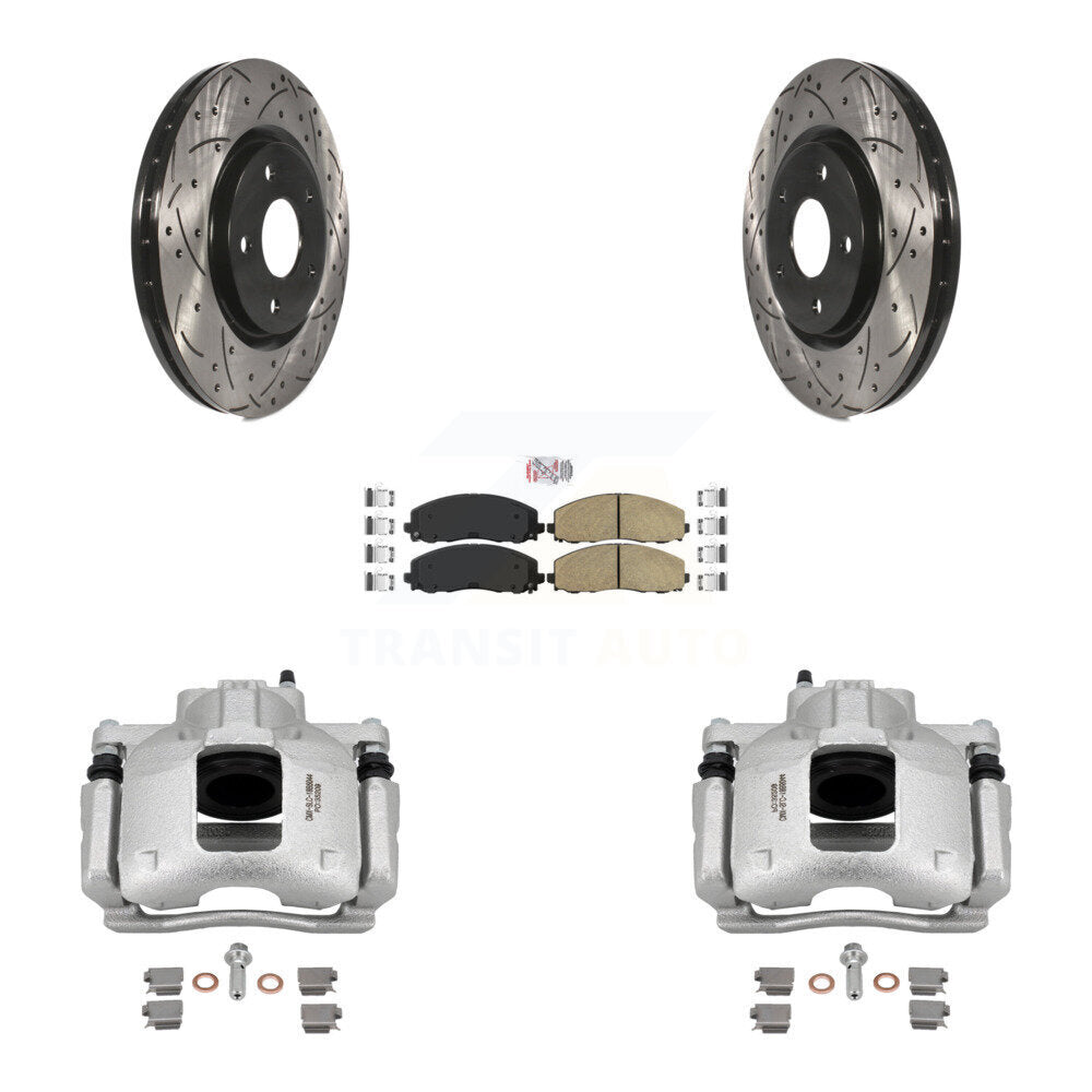 Transit Auto KCD-100283N Disc Brake Kit for 2009-2012 Ram C/V, Volkswagen Routan - Front product image