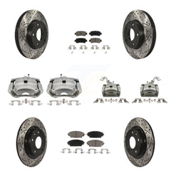 Transit Auto KCD-100284C Disc Brake Kit for 2016-2018 Mazda CX-3 - Front and Rear product image
