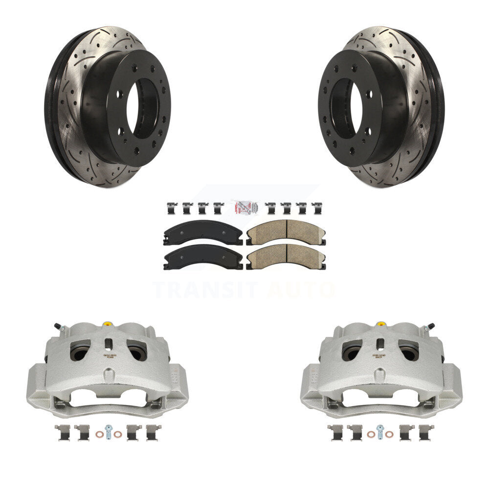 Transit Auto KCD-100285N Disc Brake Kit for 2011-2019 Chevrolet Suburban 3500 HD, Chevrolet Silverado 2500 HD, Chevrolet Silverado 3500 HD & more - Front product image