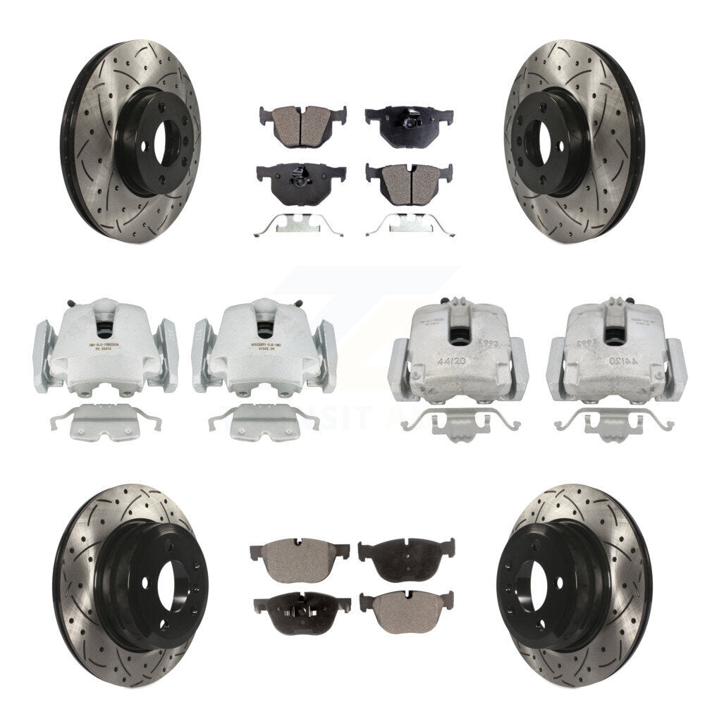 Transit Auto KCD-100285P Disc Brake Kit for 2007-2014 BMW X5, BMW X6 - Front and Rear product image