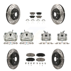 Transit Auto KCD-100286C Disc Brake Kit for 2009-2019 Toyota Corolla, Toyota Matrix, Pontiac Vibe - Front and Rear product image
