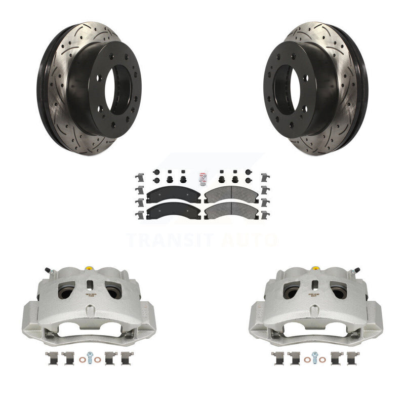 Transit Auto KCD-100286N Disc Brake Kit for 2011-2019 Chevrolet Suburban 3500 HD, Chevrolet Silverado 2500 HD, Chevrolet Silverado 3500 HD & more - Front product image