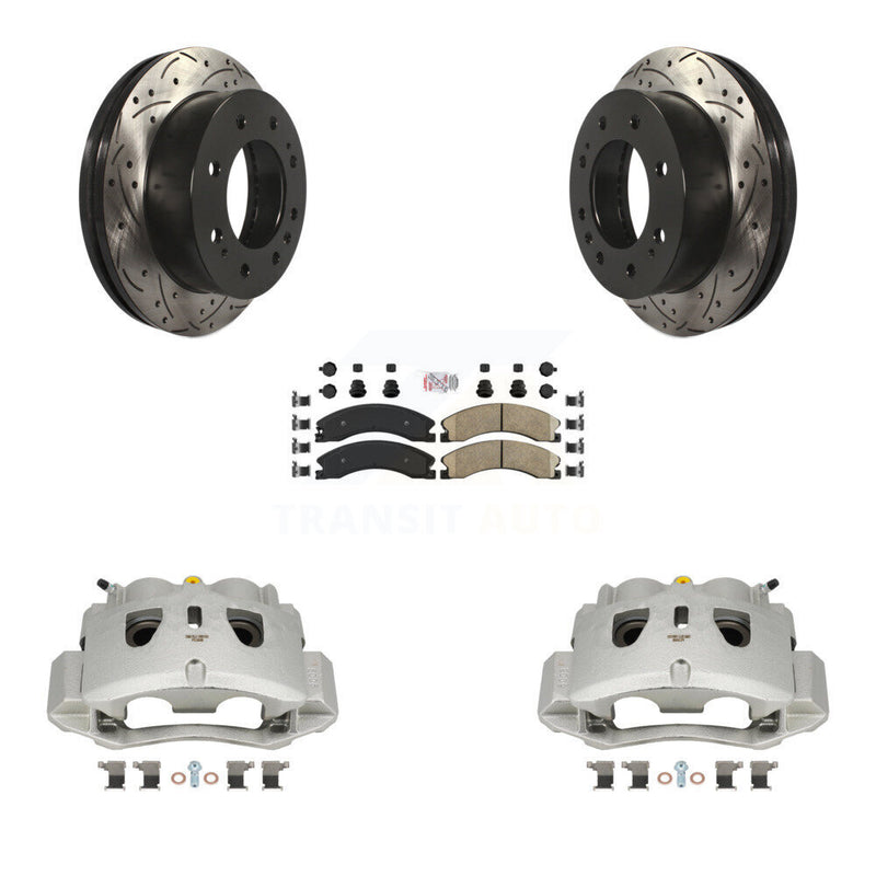 Transit Auto KCD-100287N Disc Brake Kit for 2011-2019 Chevrolet Suburban 3500 HD, Chevrolet Silverado 2500 HD, Chevrolet Silverado 3500 HD & more - Front product image