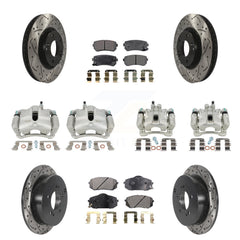 Transit Auto KCD-100287P Disc Brake Kit for 2010-2016 Kia Sportage, Hyundai Tucson - Front and Rear product image