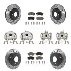 Transit Auto KCD-100288C Disc Brake Kit for 2016 Hyundai Sonata - Front and Rear product image