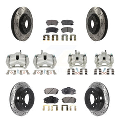 Transit Auto KCD-100288P Disc Brake Kit for 2012-2016 Kia Sportage, Hyundai Tucson - Front and Rear product image
